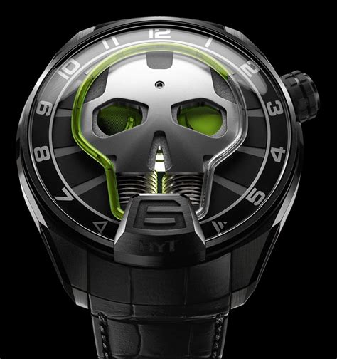 hyt skull watch replica